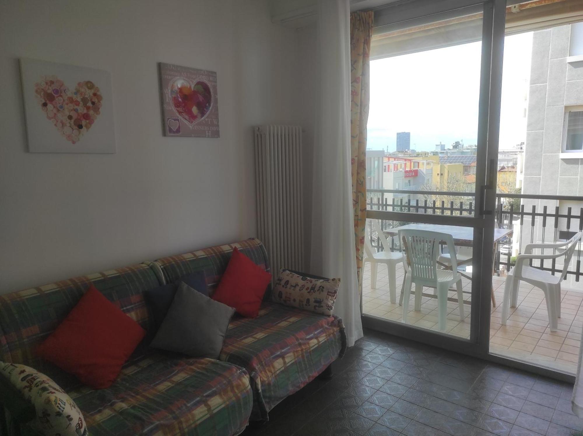 Appartamento Vista Mare Rimini Exteriör bild